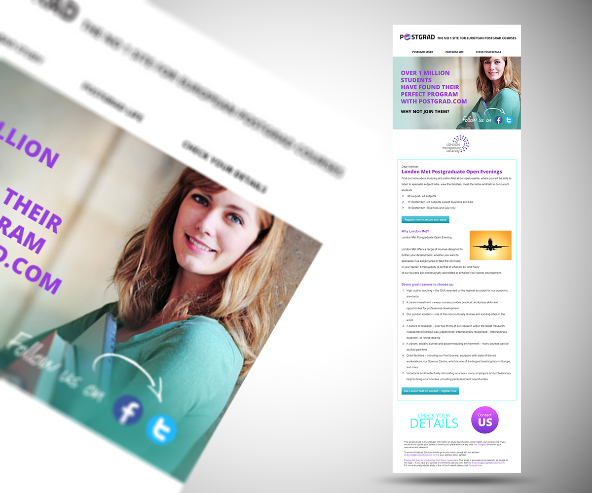 Newsletter Design by maZat for katherinemann.com | Design #4727948