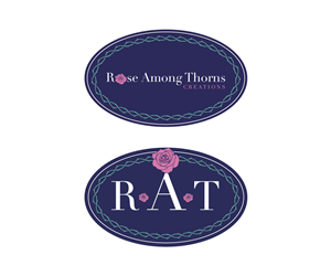 Logo Design by R M for Rose Among Thorns Creations | Design: #4646574