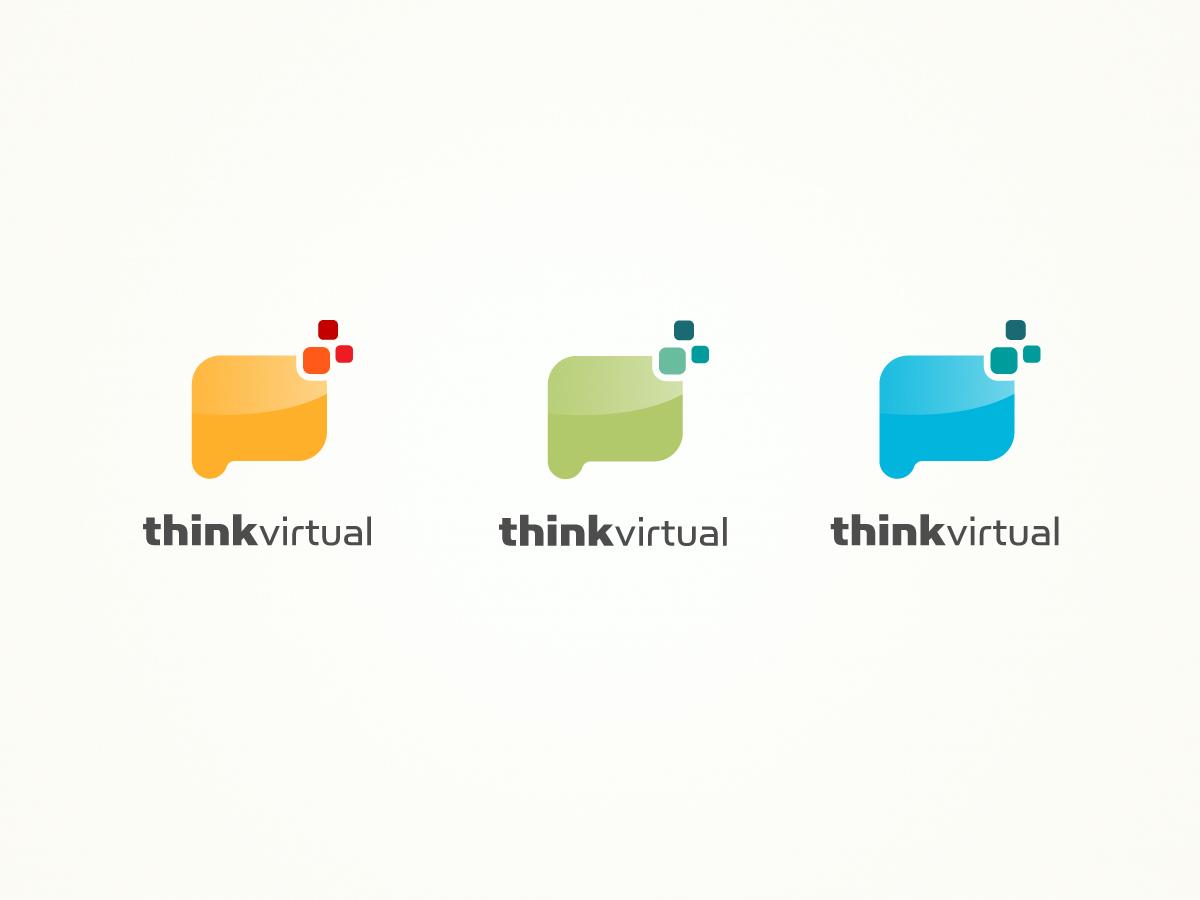 Logo Design by olvanita for think virtual | Design #1306534