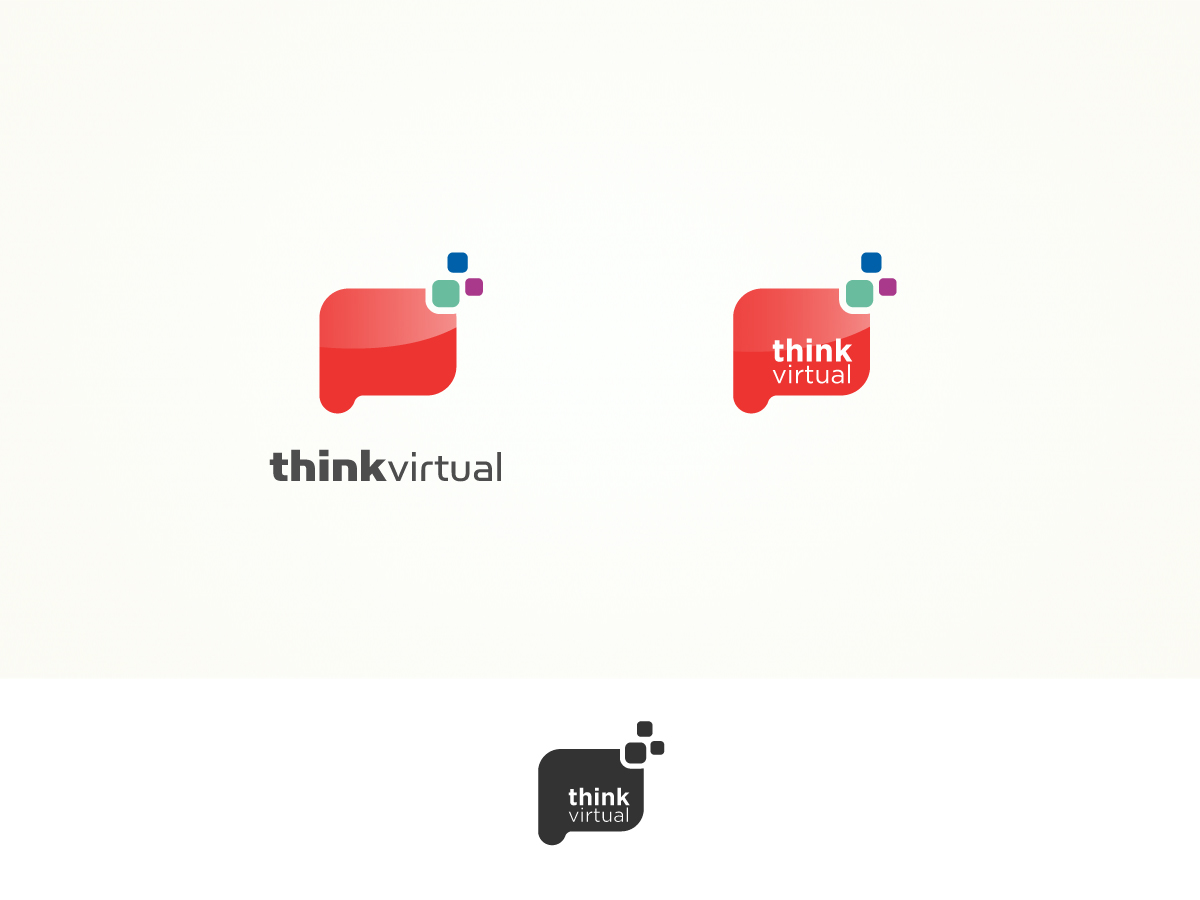 Logo Design by olvanita for think virtual | Design #1315054