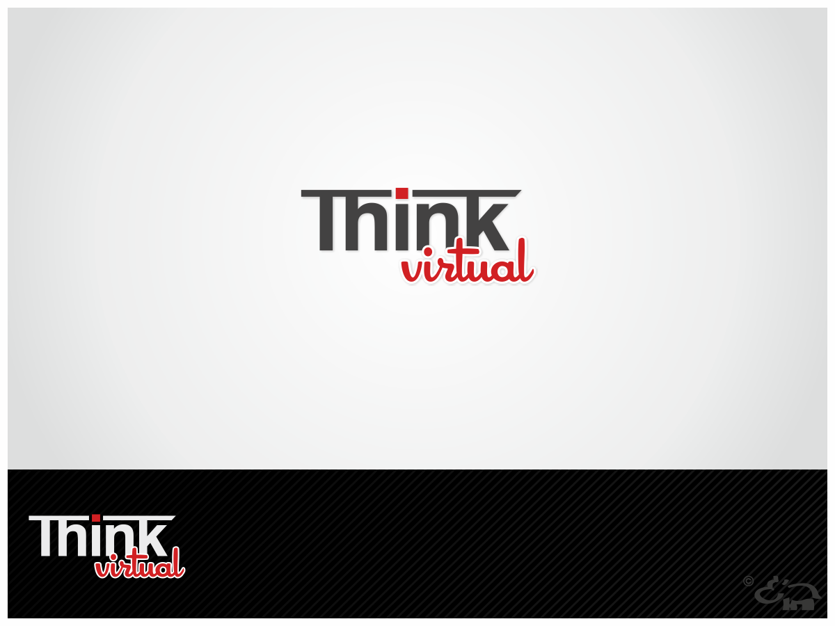 Logo Design by HYPdesign for think virtual | Design #1328584