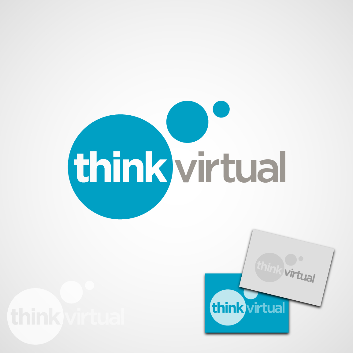 Logo Design by Fanol Ademi for think virtual | Design: #1331484