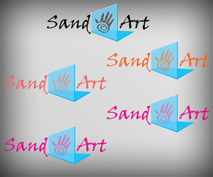 Sand Art logo | 3D Design by mo0x