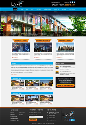 Diseño Web por saroshdurrani para este proyecto | Diseño: #4619706