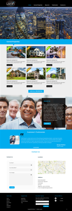 Diseño Web por pb para este proyecto | Diseño: #4628194