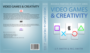 Video Games and Creativity - Book Cover Design | Book Cover Design by illuminati-design