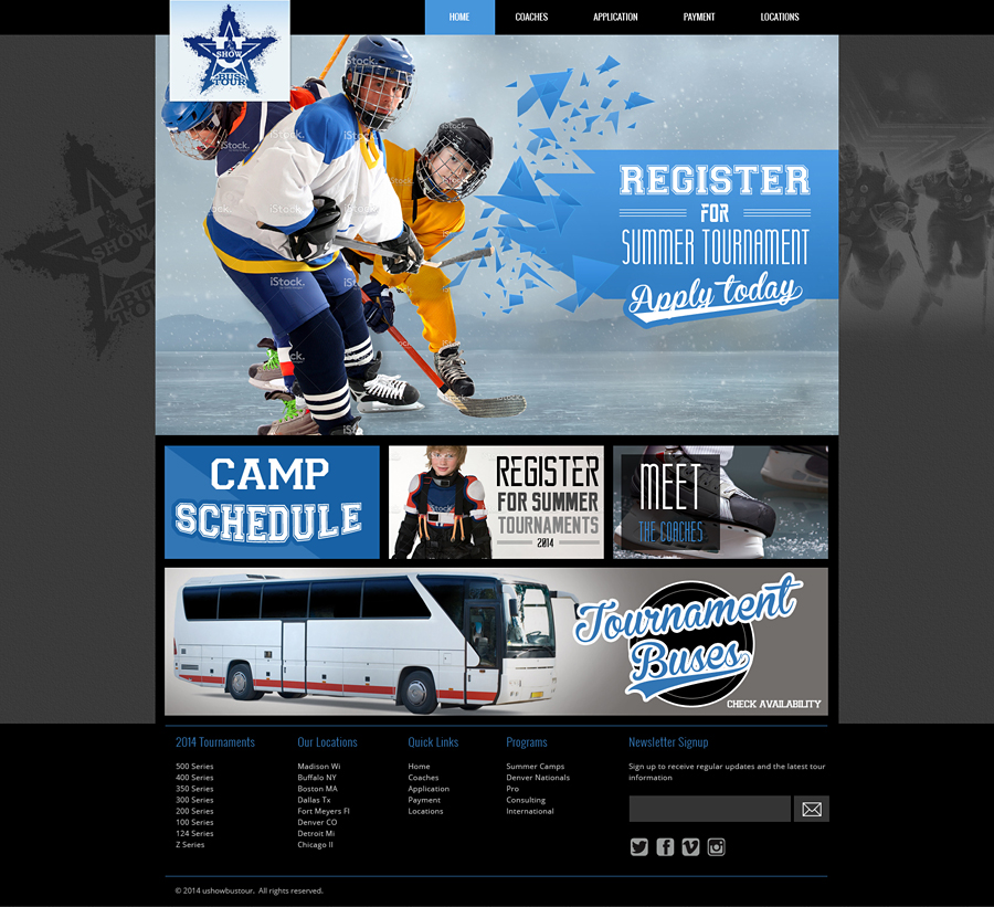 Wordpress Design by ASL Global for Speer Goaltending Llc | Design #4663305