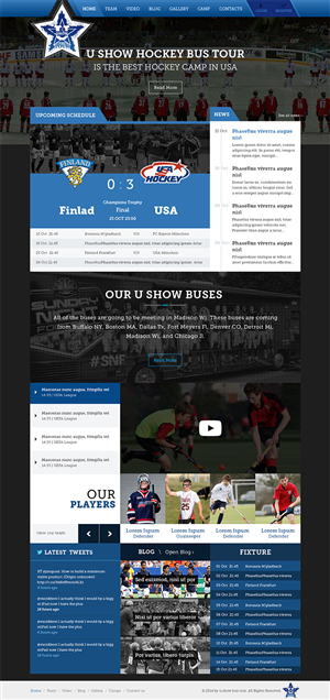 Wordpress Design by Creative Usha for Speer Goaltending Llc | Design #4657484