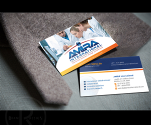 Business Card Design by Rich_LHA for AMIRA International | Design: #5149470