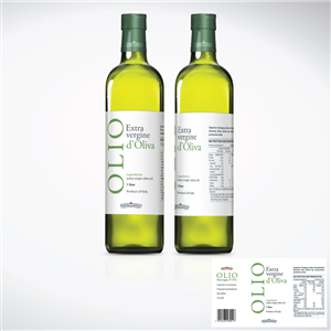 MATERIAPRIMA extra virgin olive oil label | Diseño de Etiqueta por tuan1968
