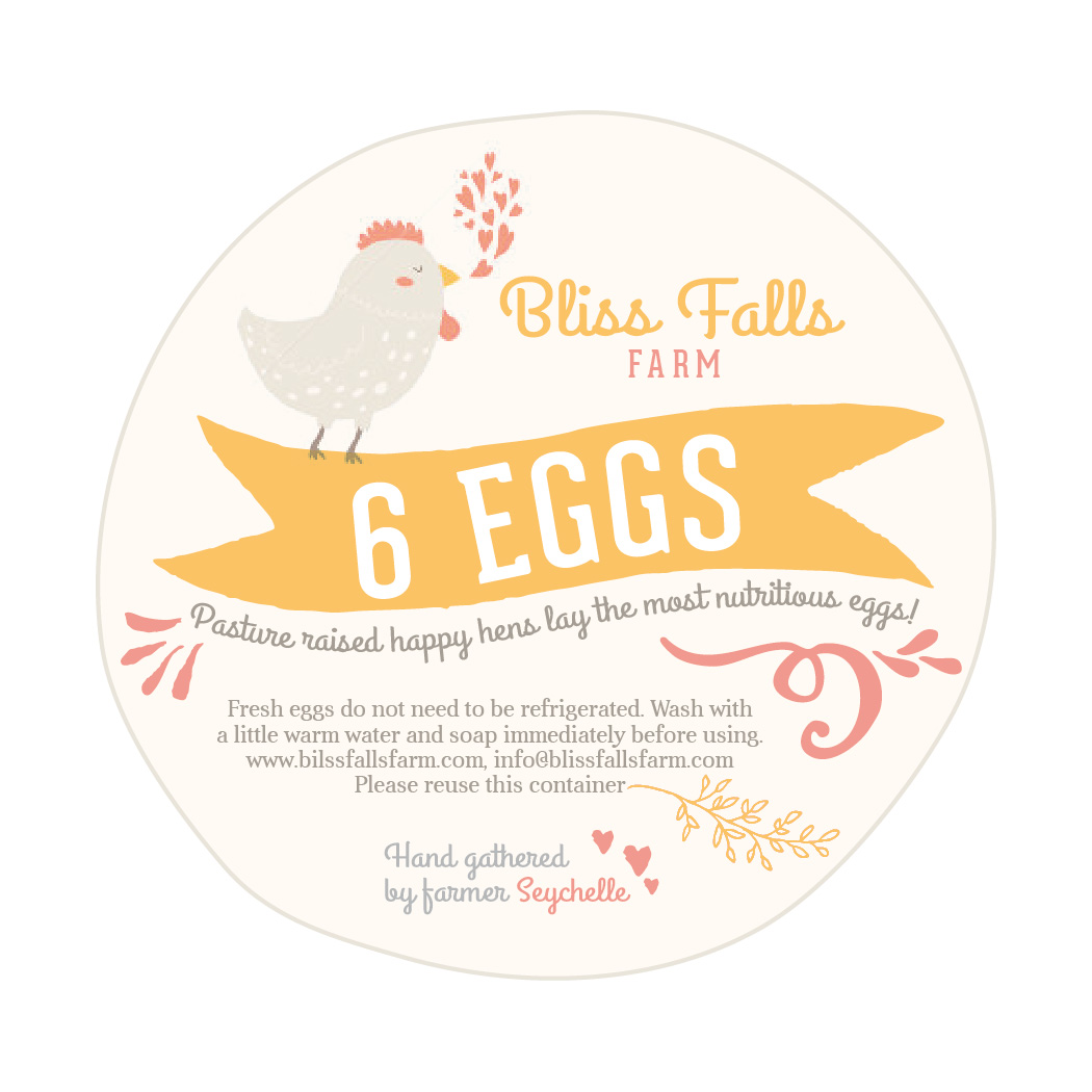 Packaging Design by Marta Sobczak  for bliss falls farm | Design #4626850