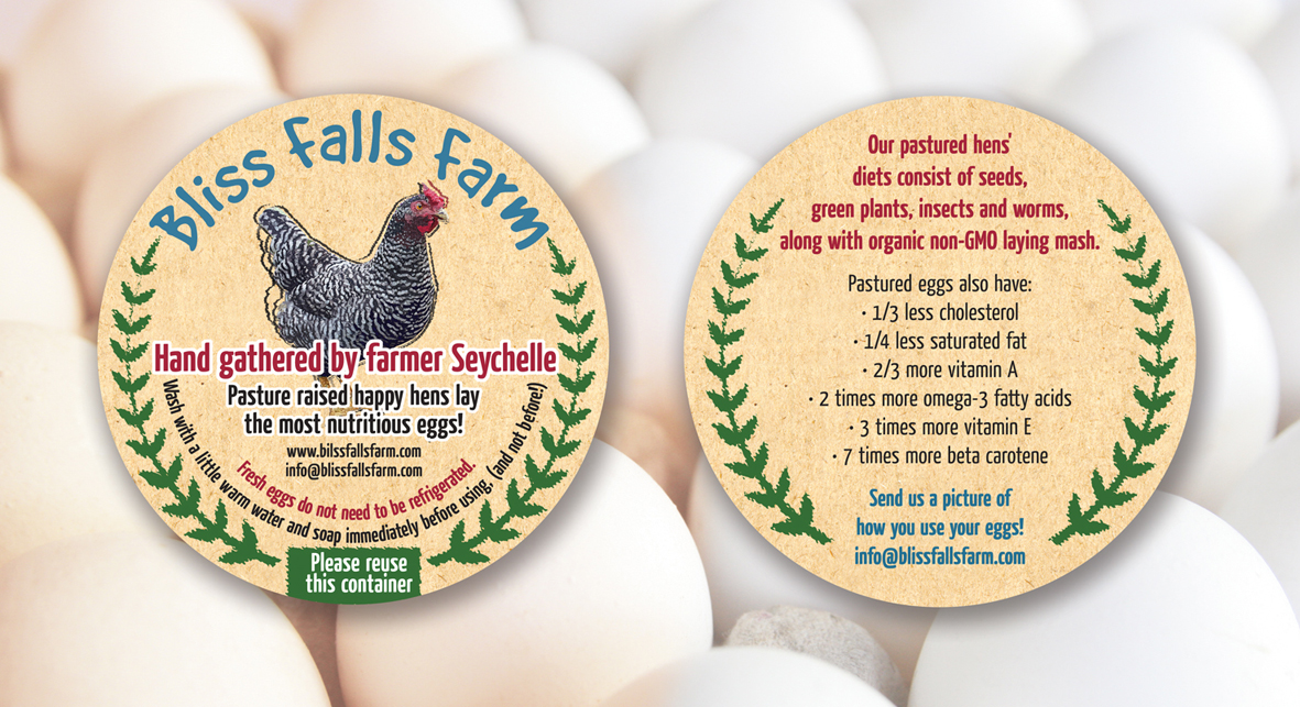 Diseño de Empaque por The Freelance Designer para bliss falls farm | Diseño #4632930