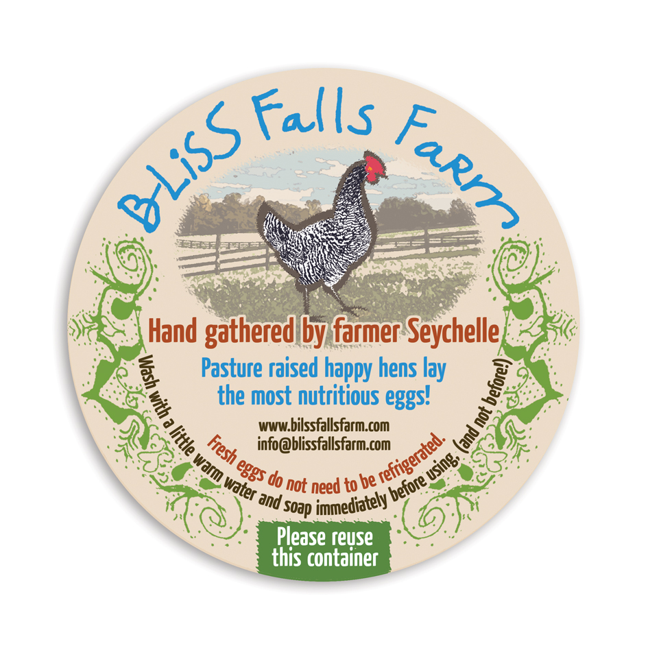 Diseño de Empaque por The Freelance Designer para bliss falls farm | Diseño #4704692