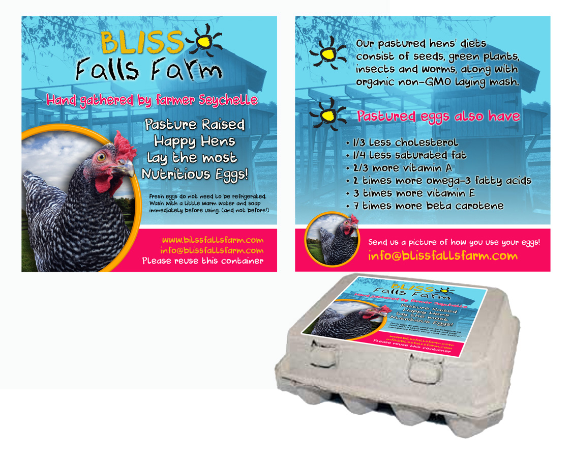 Diseño de Empaque por Allan Poe para bliss falls farm | Diseño #4651329