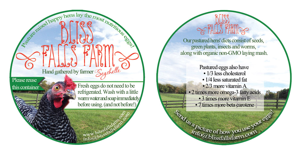 Diseño de Empaque por AnaMilica para bliss falls farm | Diseño #4610761