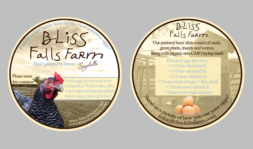 Diseño de Empaque por AnaMilica para bliss falls farm | Diseño #4701027