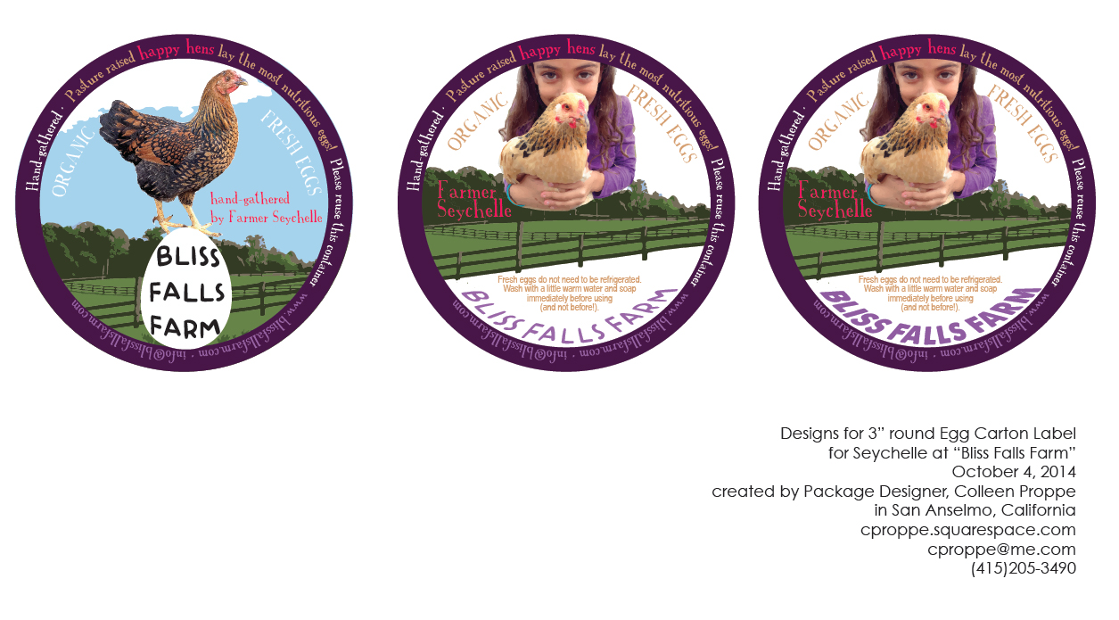 Packaging Design by C.Proppe Design for bliss falls farm | Design #4634482