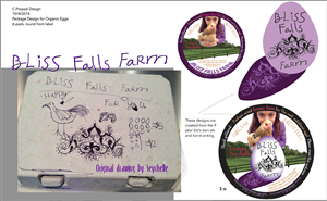 Diseño de Empaque por C.Proppe Design para bliss falls farm | Diseño: #4635306