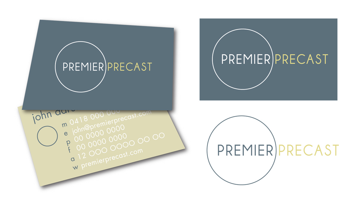 Logo-Design von Halfull Media für PREMIER PRECAST P/L | Design #216736