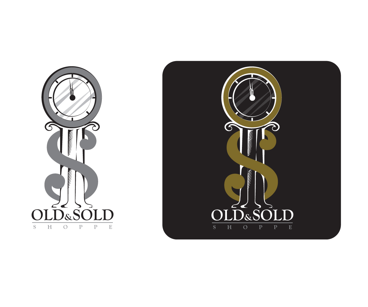 Logo Design by Poolpen for Old & Sold Shoppe | Design #1324695