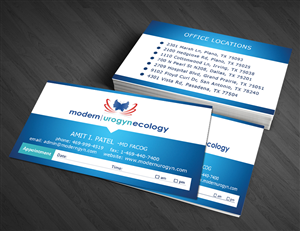 Design de Carte de Visite par  Artman pour Modern Gynecology, PLLC | Design : #4720060