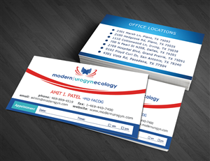 Design de Carte de Visite par  Artman pour Modern Gynecology, PLLC | Design : #4725074