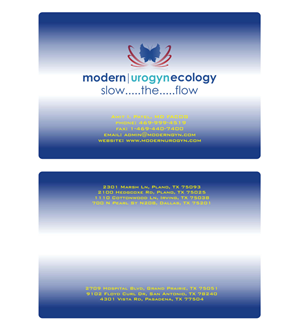Business Card Design by BRAVOart for Modern Gynecology, PLLC | Design: #4612231