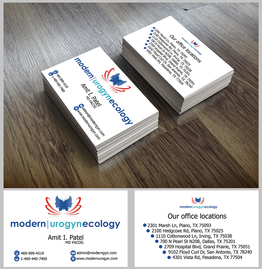 Design de Carte de Visite par NLDesign pour Modern Gynecology, PLLC | Design #4689579
