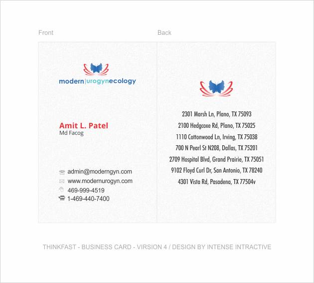 Design de Carte de Visite par the-lion-king pour Modern Gynecology, PLLC | Design #4615279