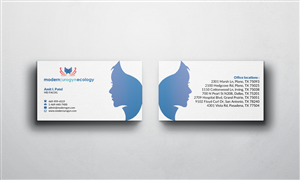 Business Card Design by WebixBD for Modern Gynecology, PLLC | Design: #4609199