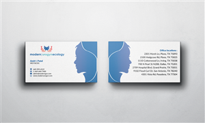 Business Card Design by WebixBD for Modern Gynecology, PLLC | Design: #4609364