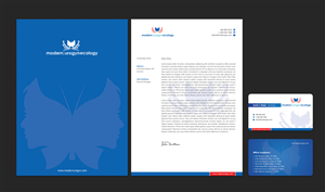 Business Card Design by WebixBD for Modern Gynecology, PLLC | Design: #4685627