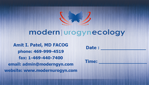 Design de Carte de Visite par ashenwmab1212 pour Modern Gynecology, PLLC | Design : #4719012