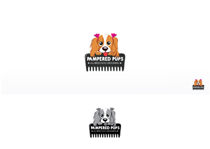 Pampered Pups | Logo Design by rana.mak
