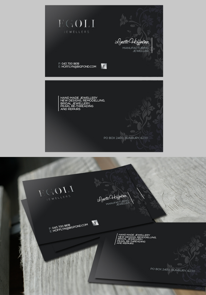 Business Card Design by Intro Base for this project | Design #4703119