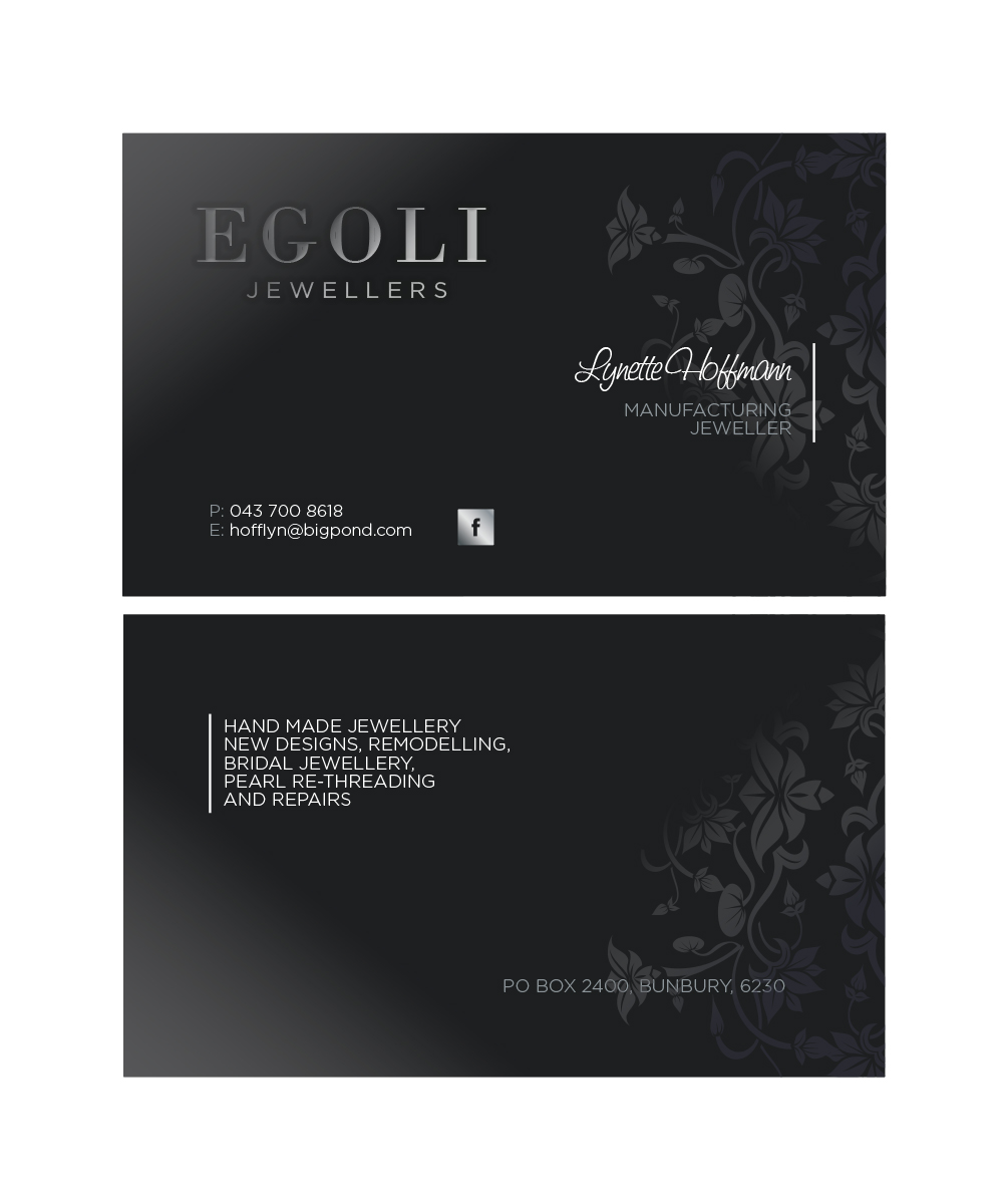 Business Card Design by Intro Base for this project | Design #4710393