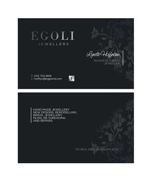 Business Card Design by Intro Base for this project | Design: #4717302