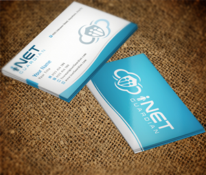 Cloud Based Internet Protection Service Business Cards | Business Card Design by MT