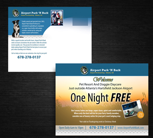 Postcard Design by uk for this project | Design: #4612058