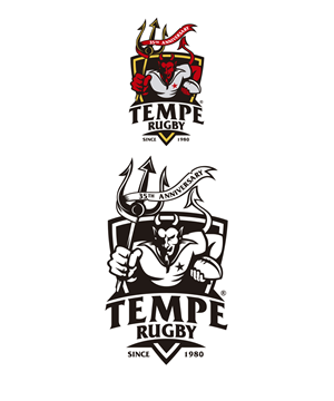 Tempe Rugby | Logo Design by StudioD™