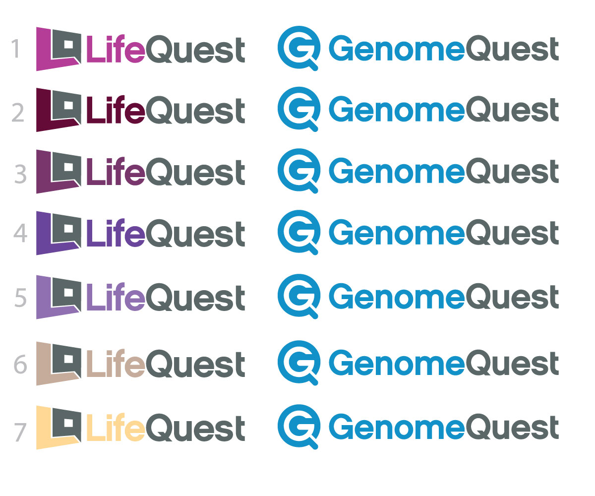 Logo Design by B.R. for GenomeQuest, Inc. | Design #4657572