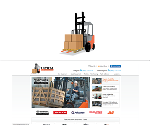 Logo Design by Knockout for Toyota Lift Northwest | Design: #4677710