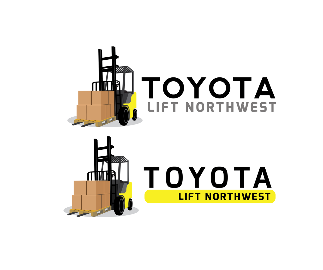 Logo Design by Knockout for Toyota Lift Northwest | Design #4681996