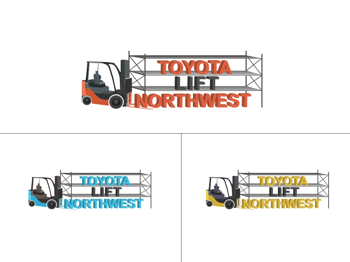 Logo Design by Adele Firth for Toyota Lift Northwest | Design #4621033