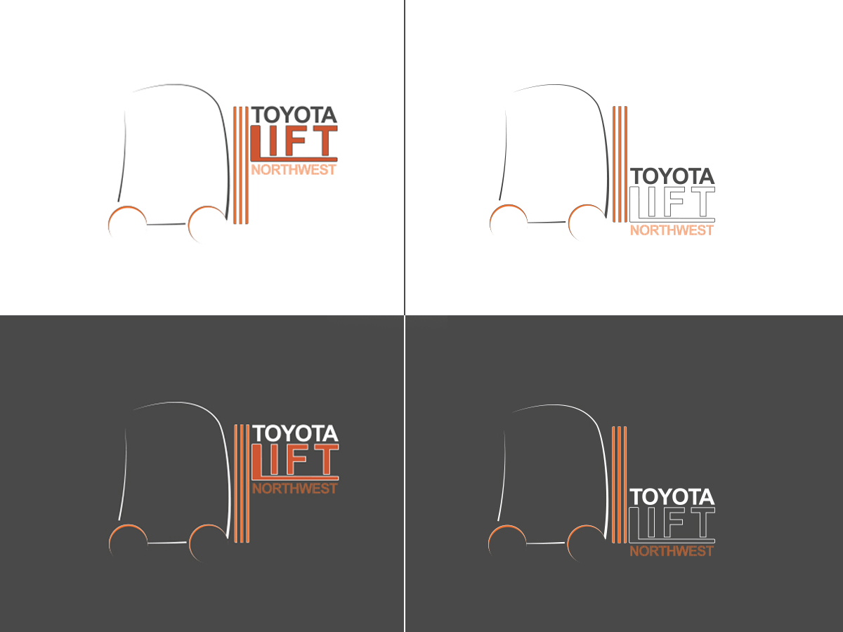 Logo Design by Adele Firth for Toyota Lift Northwest | Design #4628638