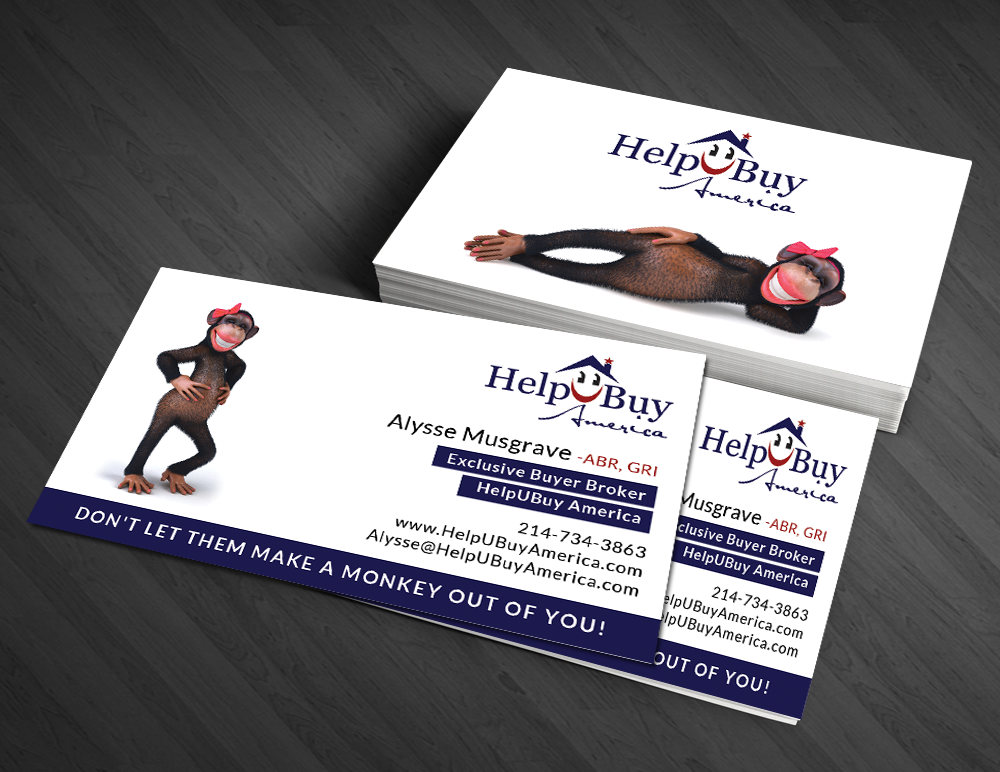 Diseño de Tarjeta de Presentación por  Artman para HelpUBuy America | Diseño #4693757