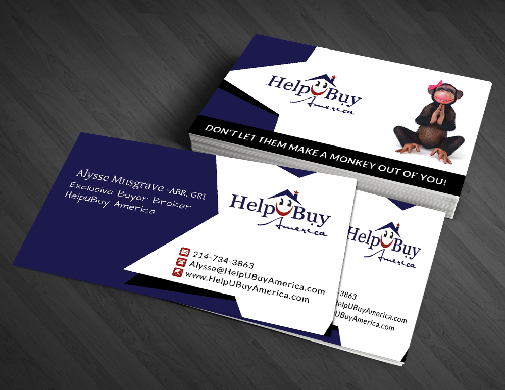 Design de Carte de Visite par  Artman pour HelpUBuy America | Design #4708052