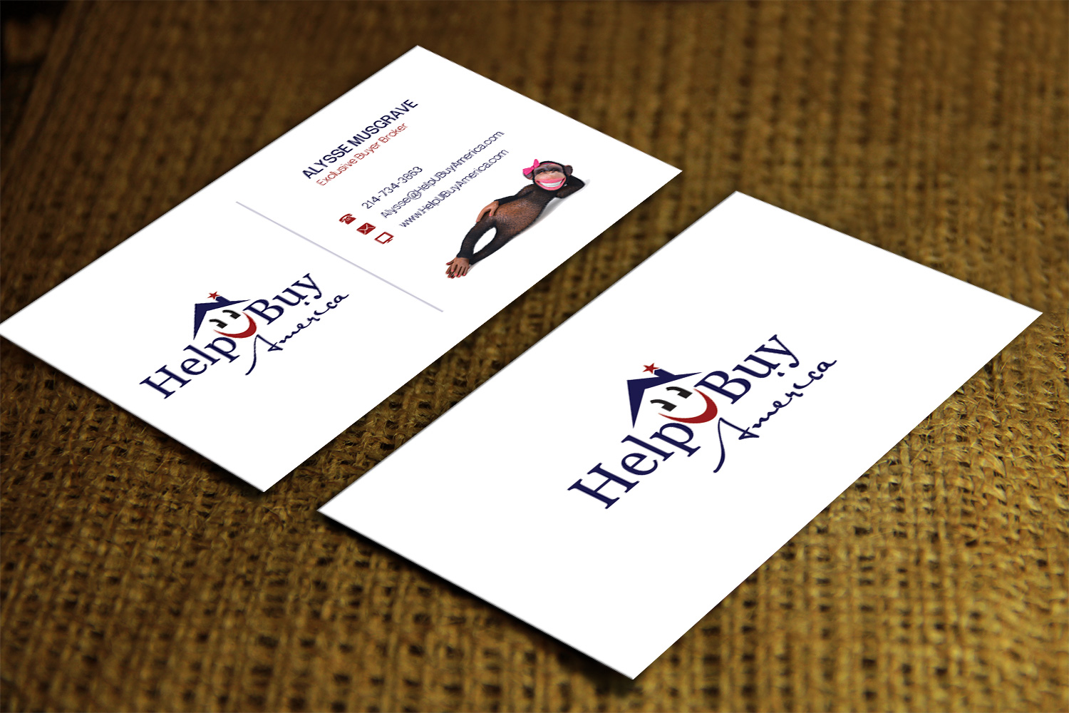 Business Card Design by Lanka Ama for HelpUBuy America | Design #4612126