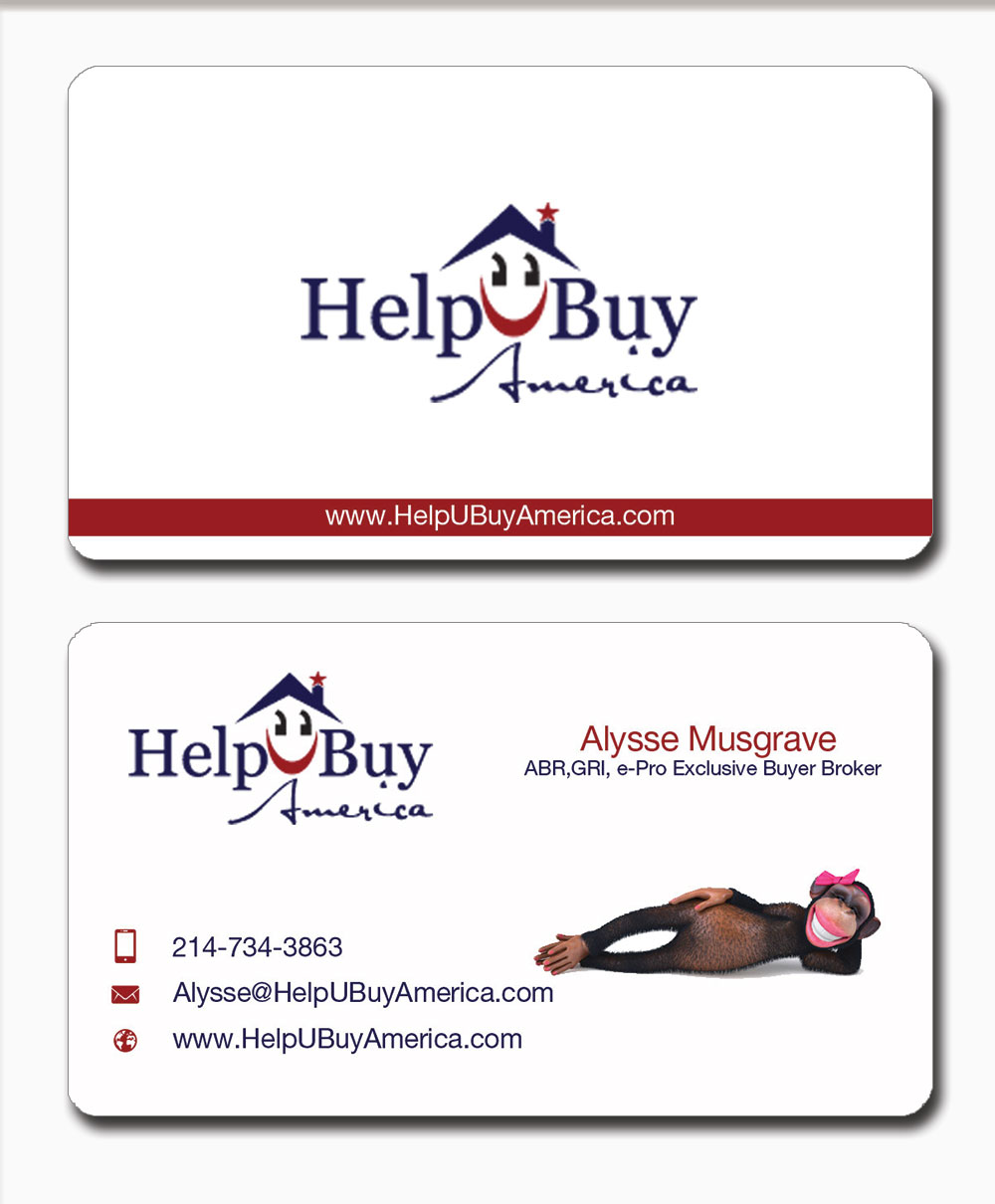 Diseño de Tarjeta de Presentación por Lanka Ama para HelpUBuy America | Diseño #4612138