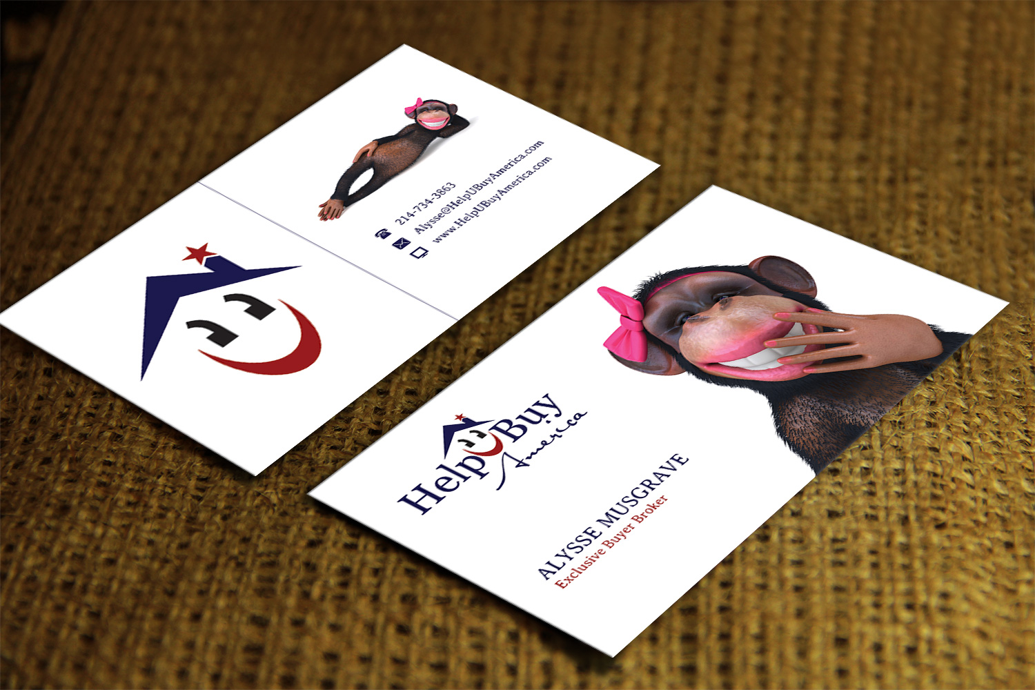 Business Card Design by Lanka Ama for HelpUBuy America | Design #4612542